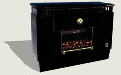 FEG GF 35 F ErP CIERNE 4,0kW ZEUSZ oceľ. cez stenu