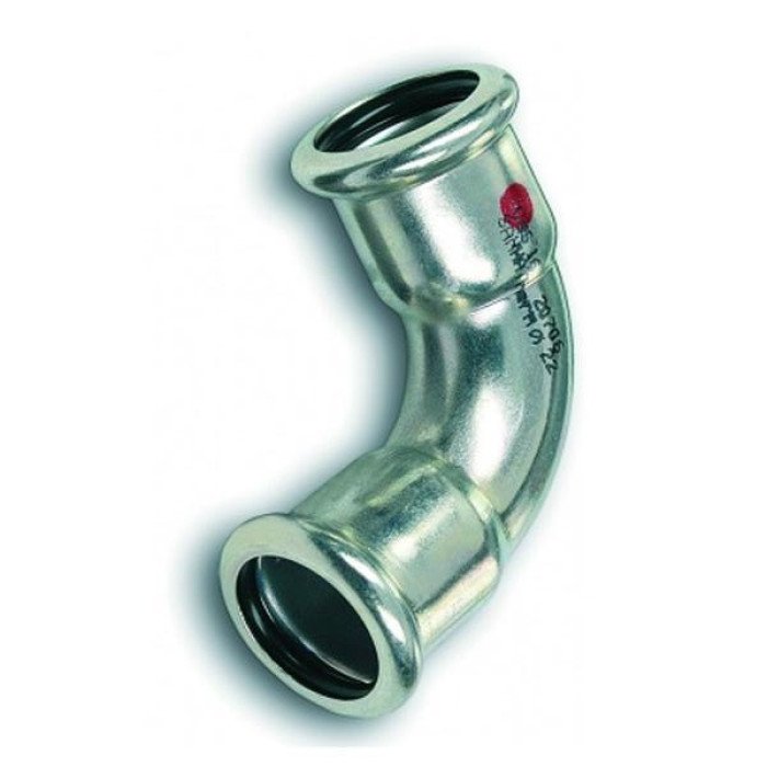 SANHA oceľ koleno 22